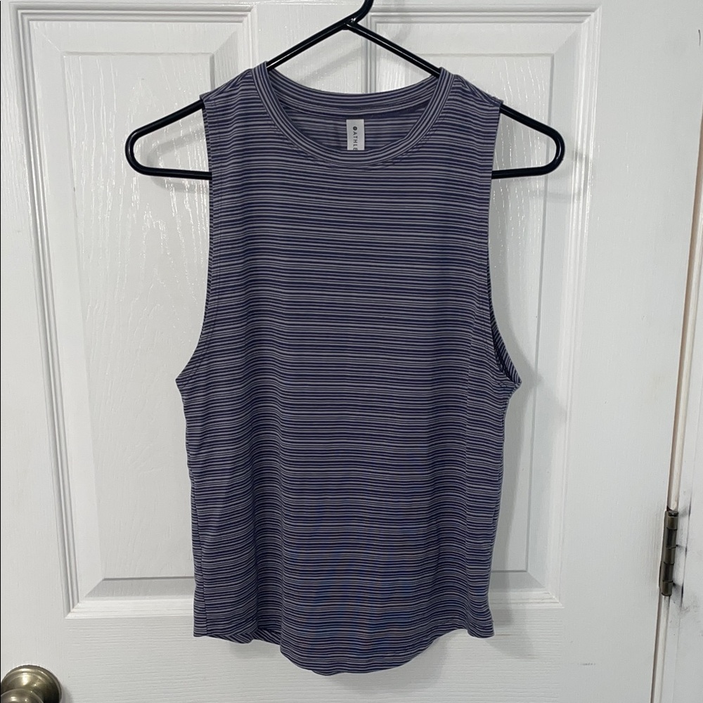 Athleta Striped Tank Top